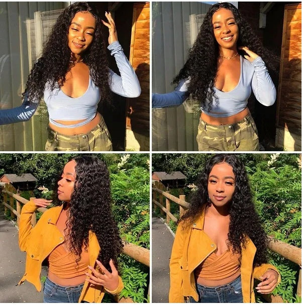 Front Brazilian Curly Hair Wigs