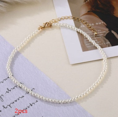 Sparkling Clavicle Chain Choker Necklace