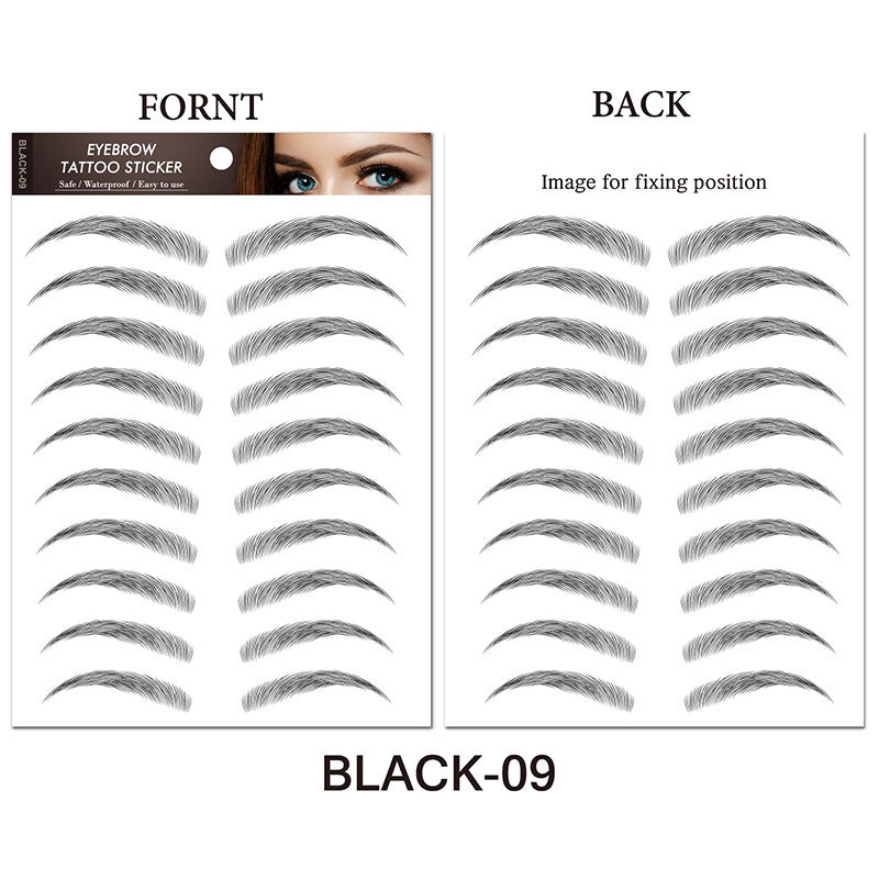 Long Lasting Makeup False Eyebrows