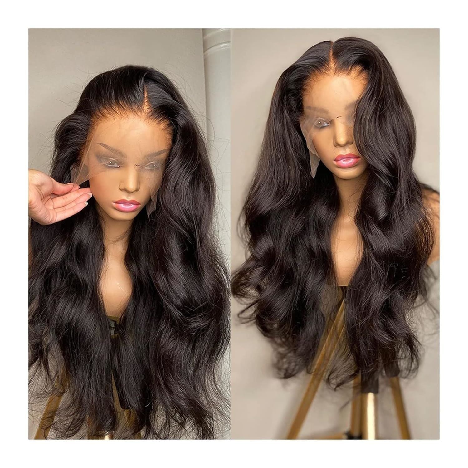 Big Wave Full-Head Curly Hair Wigs