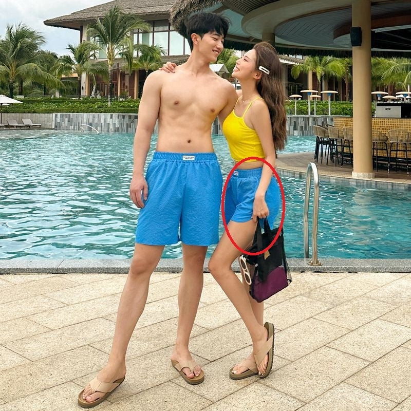 High Waist Backless Split Swimsuit