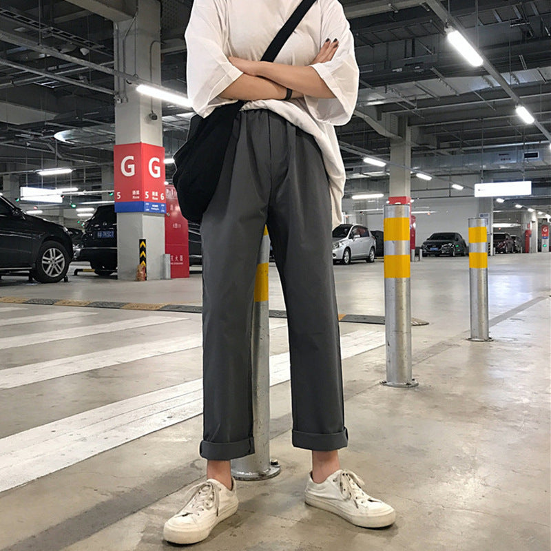 Loose Straight Casual Pants