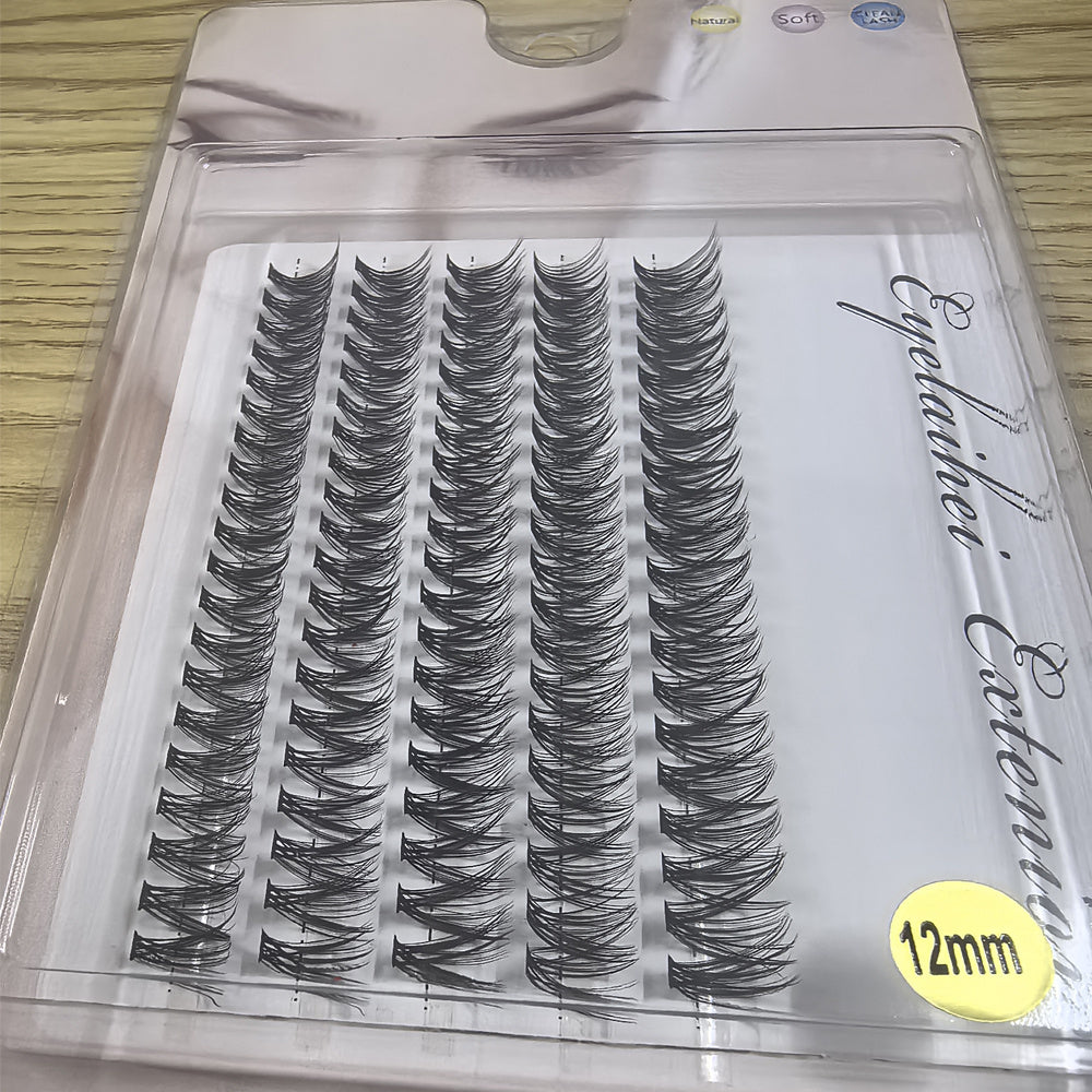 Clusters Of 10 Segmented Lashes