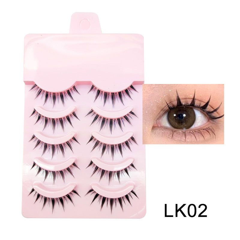 Comic Eye Fairy Hair False Eyelashes