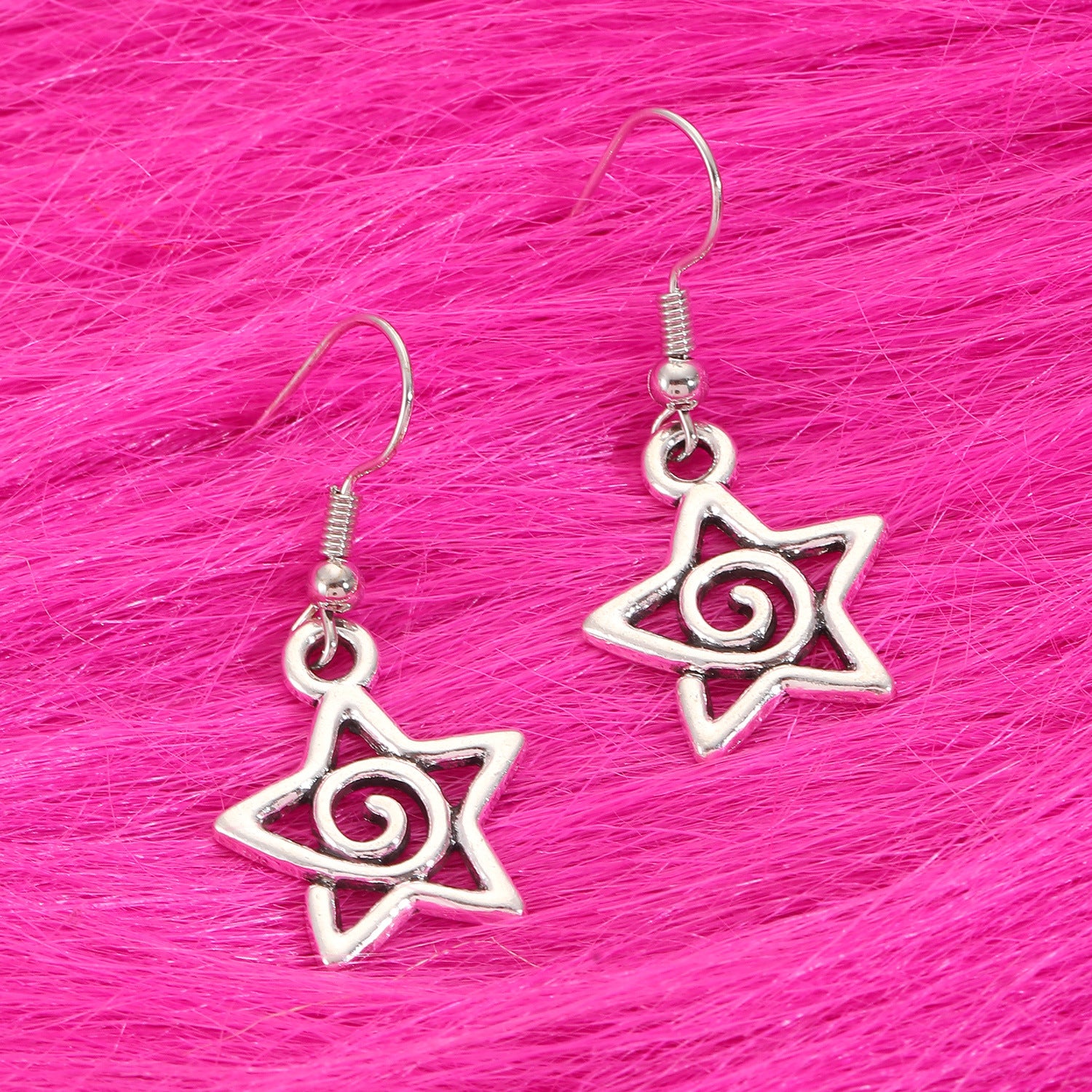 Gothic Charm Rivet Earrings