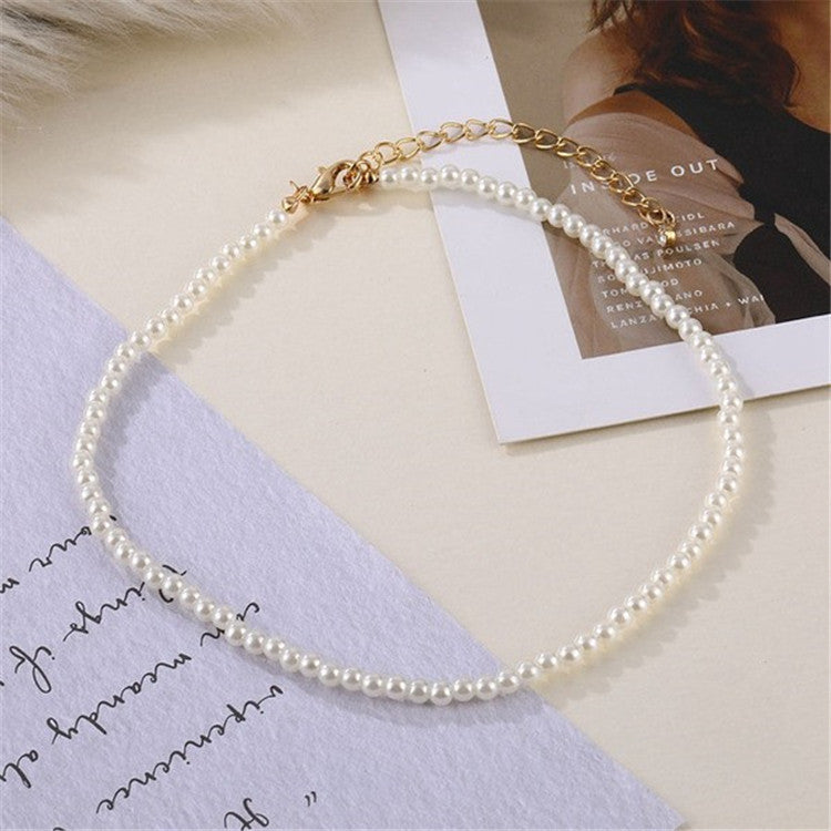 Sparkling Clavicle Chain Choker Necklace