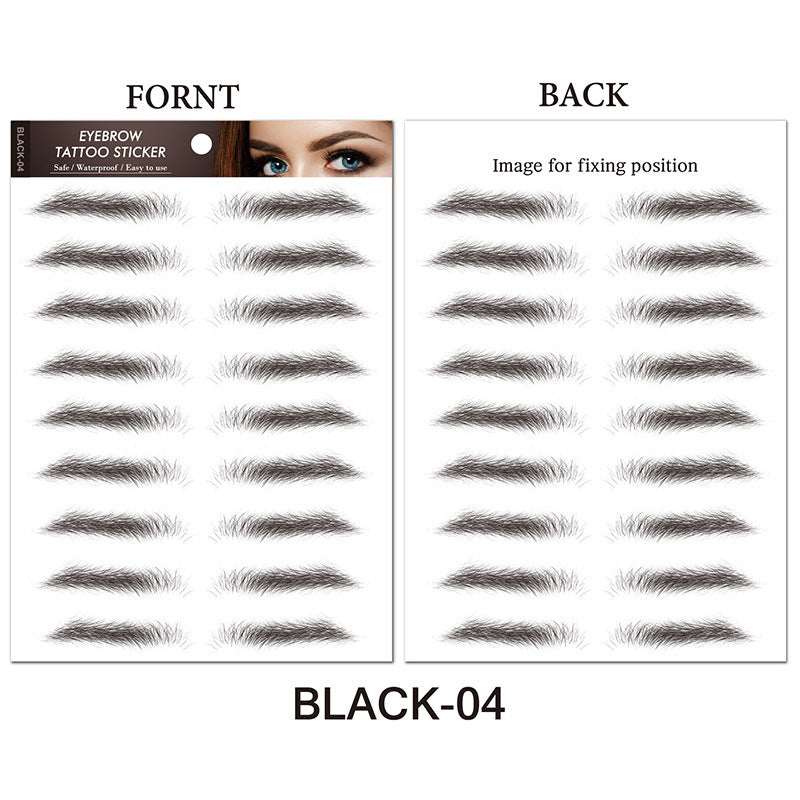 Long Lasting Makeup False Eyebrows
