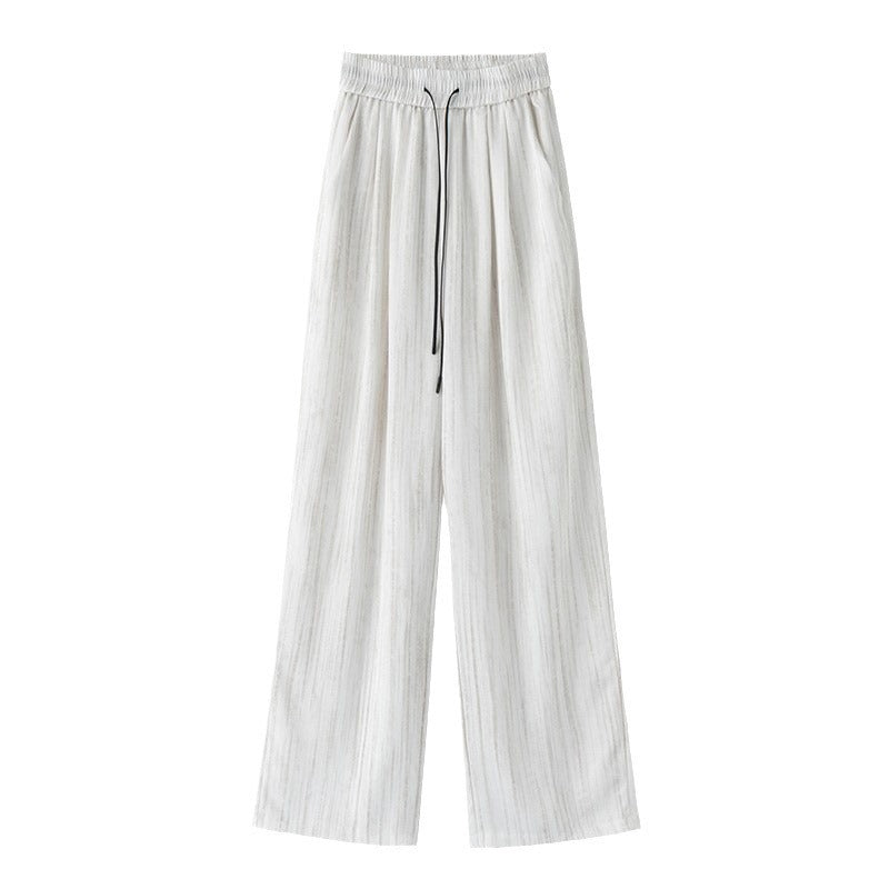 Summer Lazy Small Wide-leg Pants