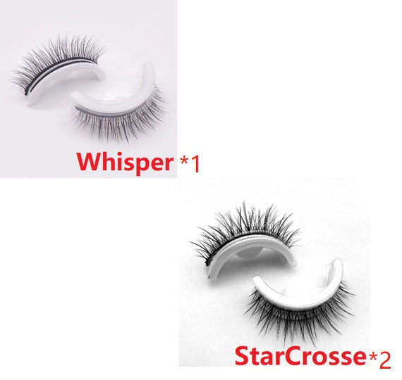 Glue-Free Self-adhesive False Eyelashes