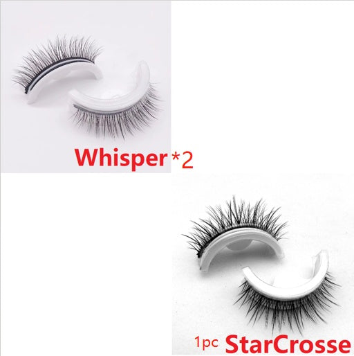 Glue-Free Self-adhesive False Eyelashes