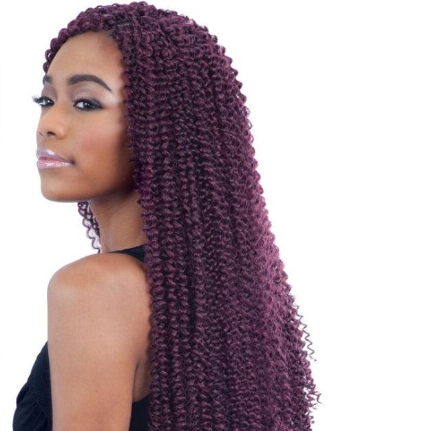Black Braids Curly Hair Wigs