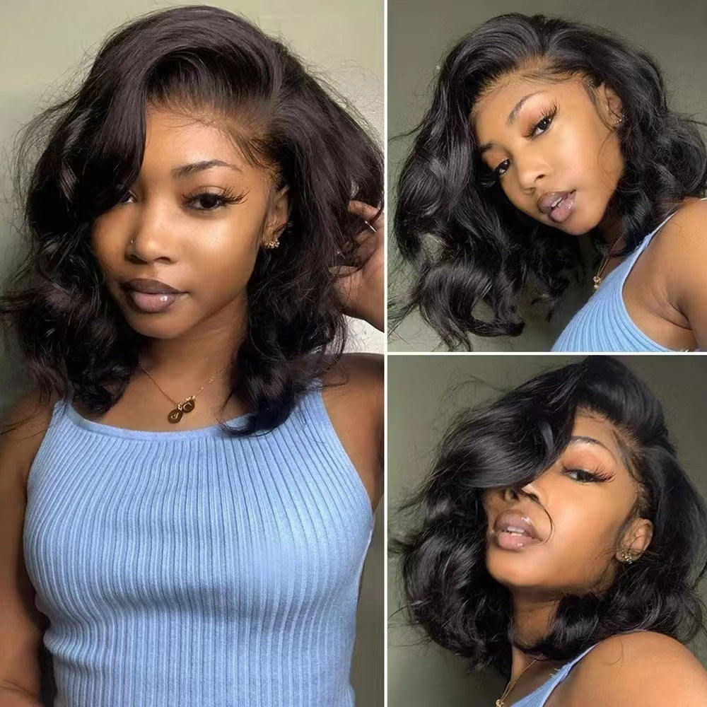 Partial Short Synthetic Curly Hair Wigs