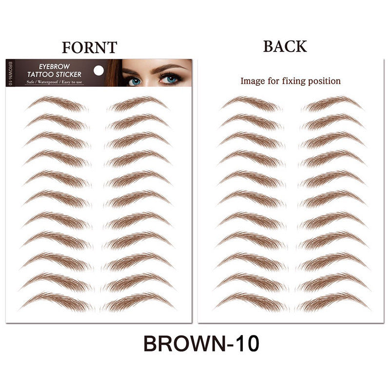 Long Lasting Makeup False Eyebrows