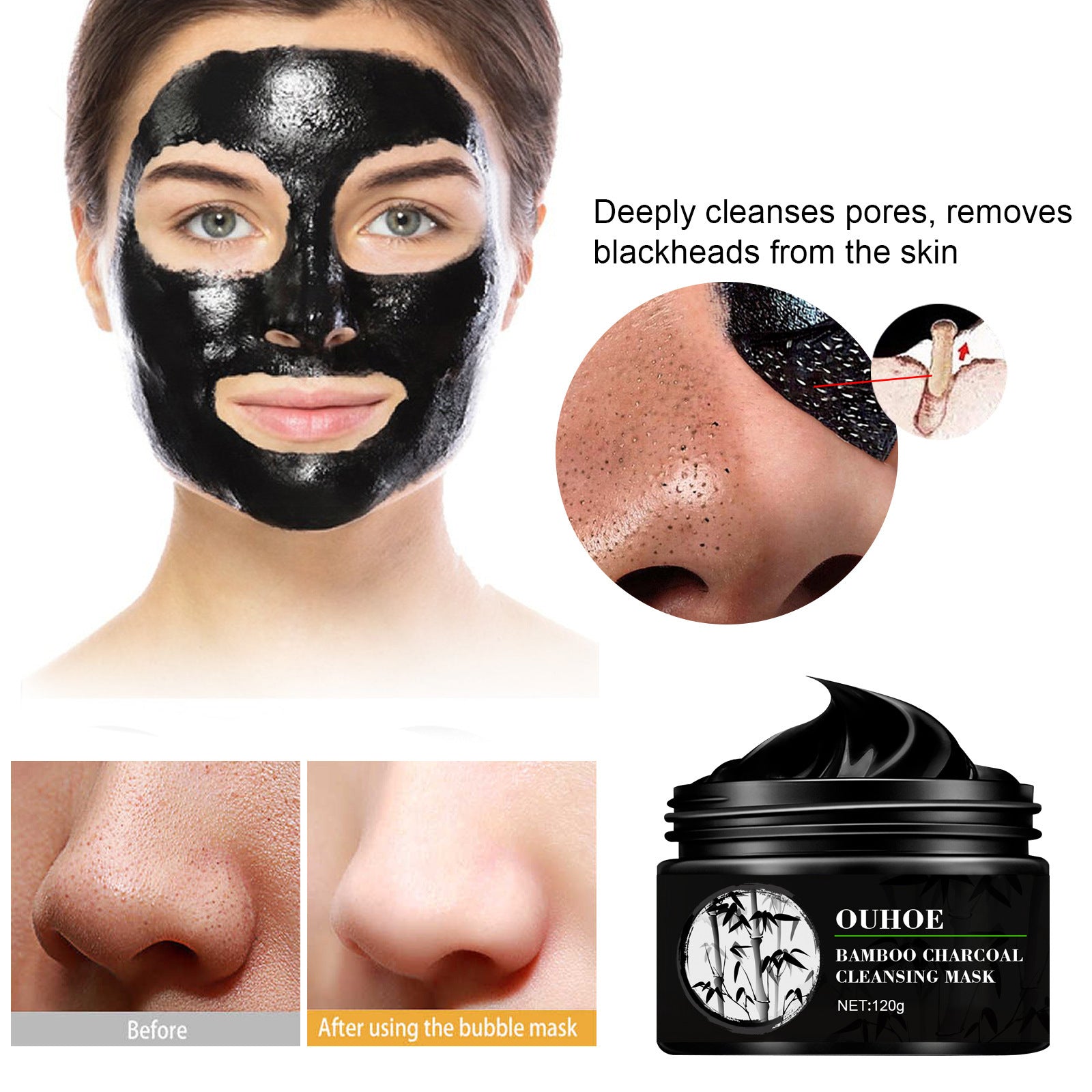 Shrinking Pores Blackheads Peeling Mask