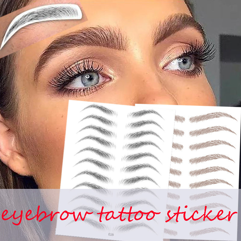 Long Lasting Makeup False Eyebrows