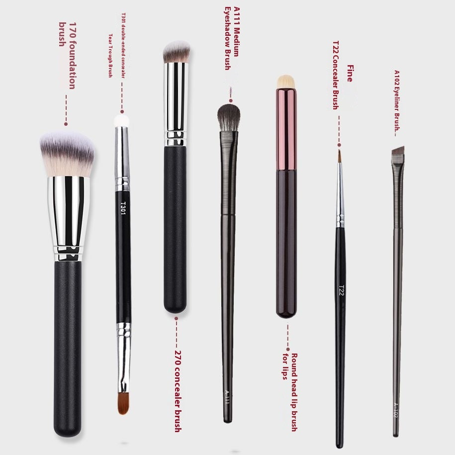 Double Headed Lipstick Blending Brush