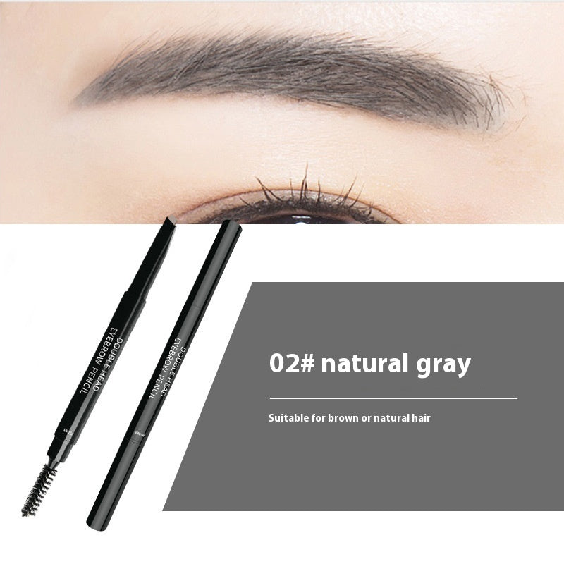 Long-lasting Smudge-free Double-headed Eyebrow Pencil