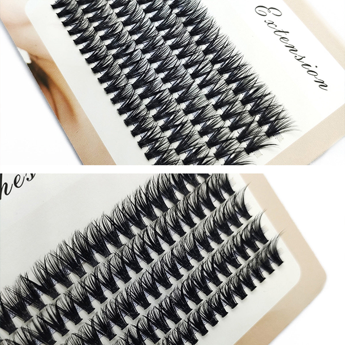 Clusters Of 10 Segmented Lashes