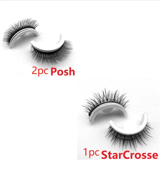 Glue-Free Self-adhesive False Eyelashes
