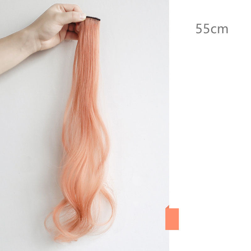 Highlighting Gradient Invisible Curly Hair Wigs