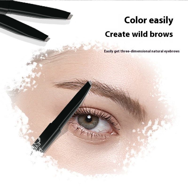 Long-lasting Smudge-free Double-headed Eyebrow Pencil