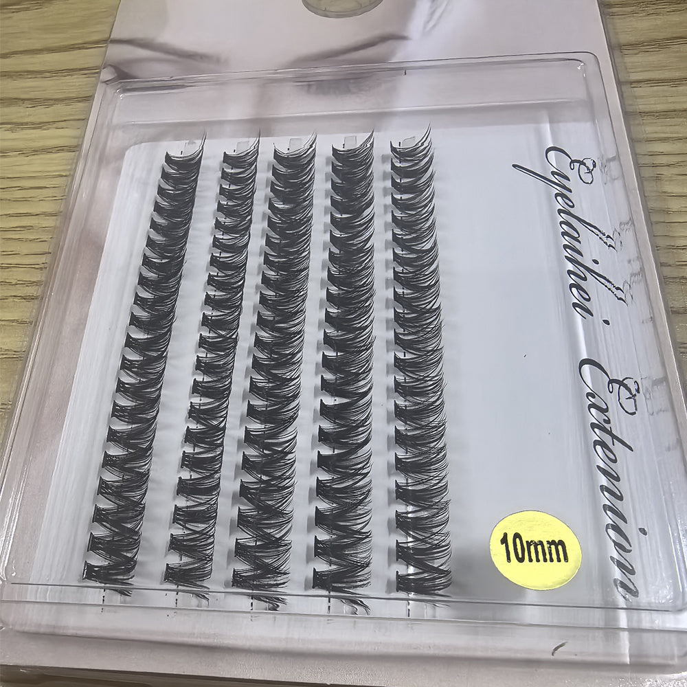 Clusters Of 10 Segmented Lashes