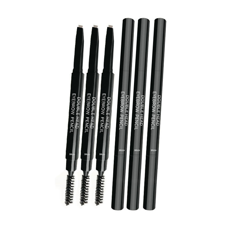 Long-lasting Smudge-free Double-headed Eyebrow Pencil